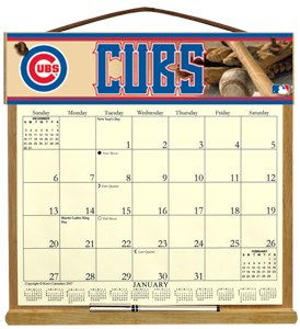 Chicago Cubs Calendar Holder